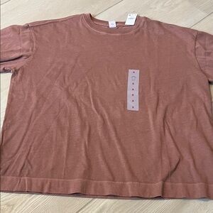 Old Navy Vintage Tee in Warm Brown